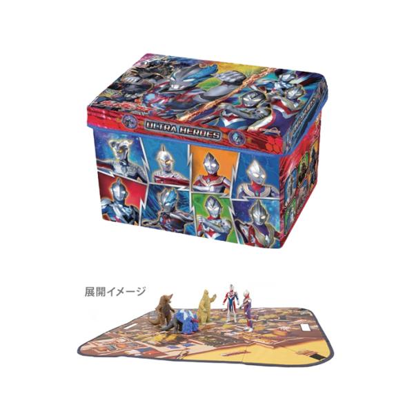 数量限定！お買い得（ウルトラマンブレーザー）（バトルフィールドボックス（528）おかたずけBOX＆ジオラマ遊び　ウルトラマン バトルボックス　ヒーロー
