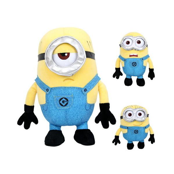MINIONS ミニオンズ ぬいぐるみ M 3柄 mno-3nm-kkk : おなまえ工房