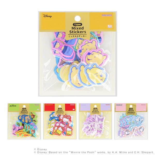 サンスター文具 ミックスステッカー New Life Collection 5柄 [M便 1