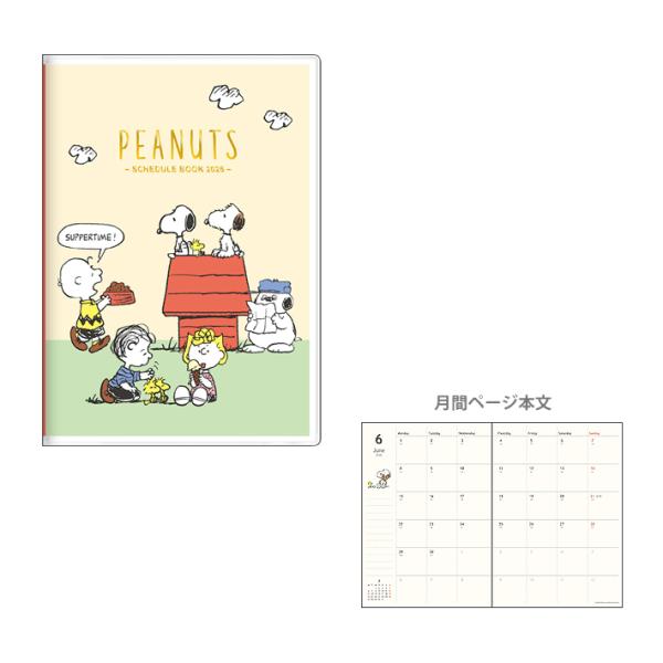 持ち運びやすく人気のB6サイズのスケジュール帳です。おなじみのキャラクター達が集まった可愛いデザイン♪スケジュールページはビジネスやプライベートでも使いやすい◎メモページは使いやすい方眼罫！【仕様】B6サイズ本体サイズ：約W132×H188...