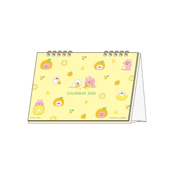 サンスター文具 カナヘイの小動物 2026年 デスクカレンダー ピスケと