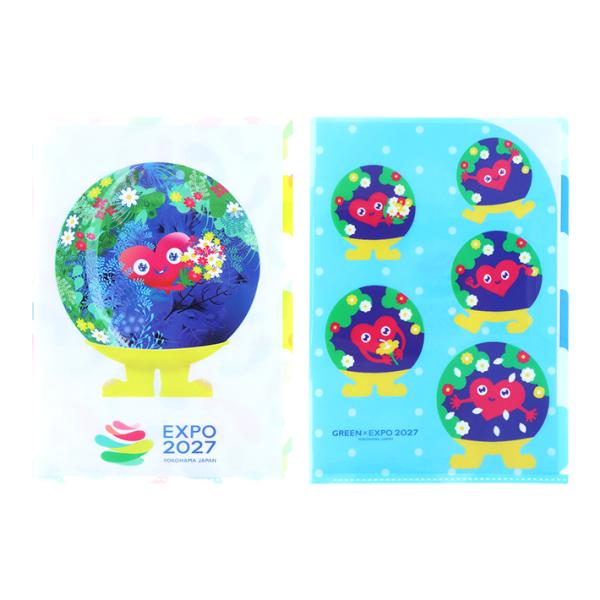 EXPO2027 トゥンクトゥンク ダイカットクリアファイル 5P A4 [M便 1/8]