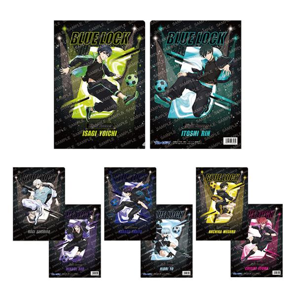 ショウワノート ブルーロック クリアファイル A4 ナイトサッカー