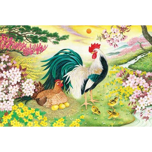 ●新品●ジグソーパズル 1000P うまくいく！大開運十全図★ ○新品○ジグソーパズル 1000P うまくいく！大開運十全図☆ 未使用】うまく