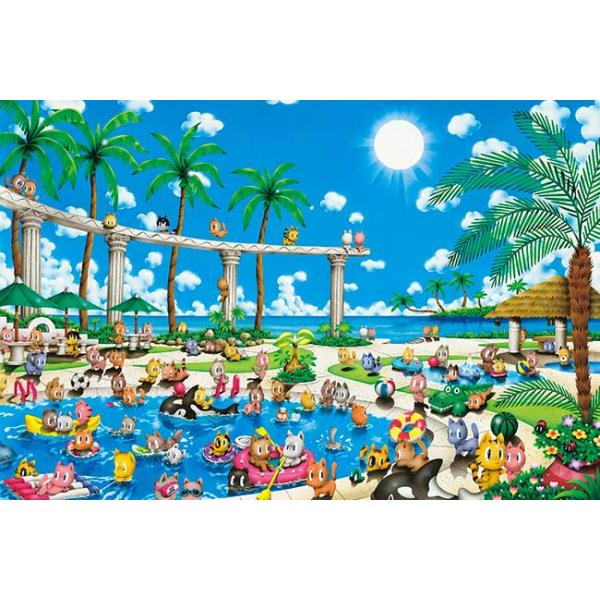 アップルワン ジグソーパズル 1000ピース 旭陽 猪之図  50x75cm puzzle-seikatsu_1000-829