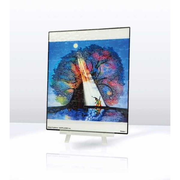 アップルワン（APPLEONE） ミニパズル 80ピース 月光の響 藤城清治 半