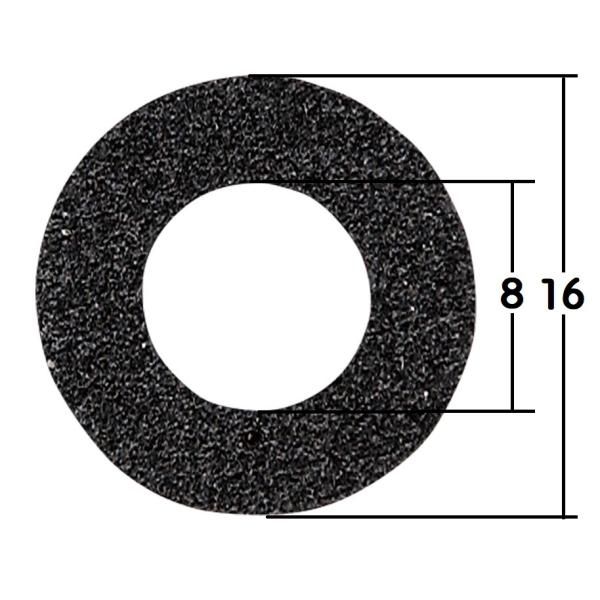 汎用パッキン トヨタ など 30枚入（内径8×外径16×厚さ1) 内張クリップ YT47630 全国送料無料