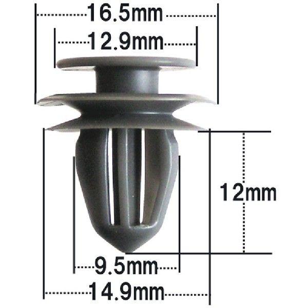 �����N���b�v �T�C�h�h�A�[ �e�[���Q�[�g���C�j���O �v�b�V�����x�b�g �z���_ '92 �V�r�b�N '96 CR-V �� 50�� �����ԍ� 91560-SP0-0030 NH-635