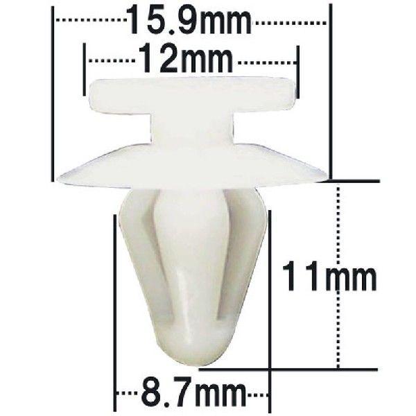 プッシュリベット・内張クリップ （ミツビシ用） 50個入 純正番号