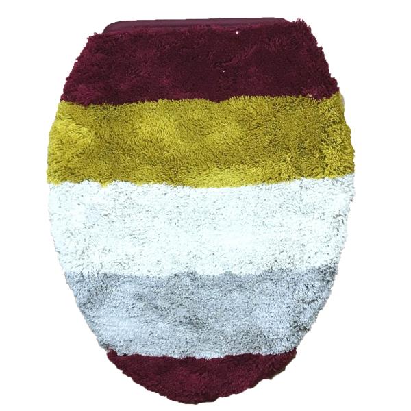 高級ブランド365 sanrokugo ORTEGA オルテガ の普通型のフタカバーです。●日本製●丸洗いＯＫカラー:レッド ホワイト イエロー ボーダー材質:アクリル 59％ 綿 41%サイズ：約46×50cm■メーカー:株式会社カーム ...