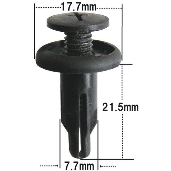 プッシュリベット・内張クリップ （ホンダ用） 30個入 純正番号 （90505-SH4-003,90505-SM4-000）NH-602