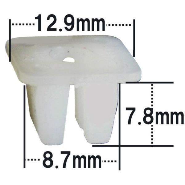 ���A�o���p�[ �N���b�v �i�z���_ �V�r�b�N �j 100�� �����ԍ� �i90189-05120�j NH-609