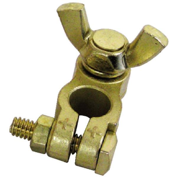 バッテリーターミナル プラス側用蝶ボルト式　小ポール(B端子) φ8mm