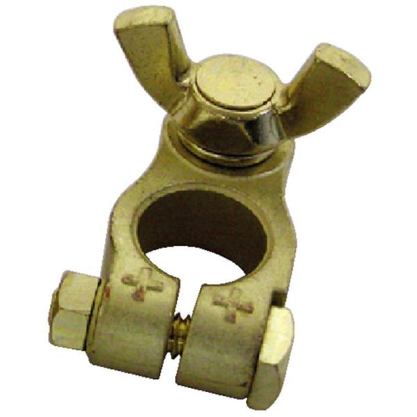 バッテリーターミナル プラス側蝶ボルト式 大ポール（D端子）φ8mm 48mm長 / N4013-4-8-1