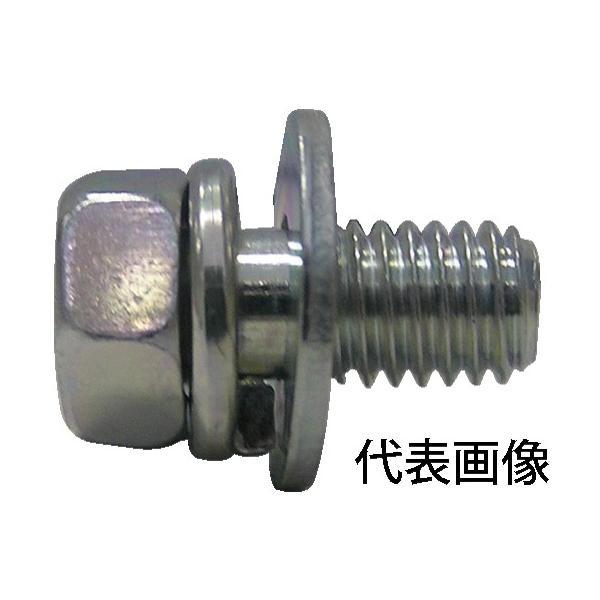 �v���X�i�{�j�A�v�Z�b�g�����g���݃{���g �O���N���� B10 M6mm×��12mm P1.0 50�{ / N4346-3L-612
