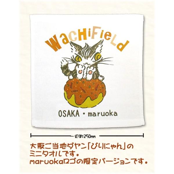 わちふぃーるどダヤン・DPAご当地ミニタオル【完売しだい終了