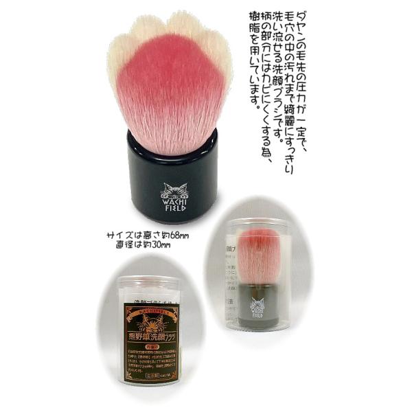 わちふぃーるどダヤン・熊野筆洗顔ブラシ 肉球 : 風の詩ダヤンと