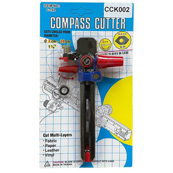 サークルカッター(大型サークルタイプ)、図形、工作、手芸、DIY用 Amazon | サークルカッター 円切りカッター 替刃 1+3枚付き (円