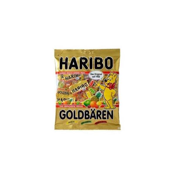 ヨーロッパでは知らない人はいないといわれるハリボー社の歴史は1922年に発売されたゴールドベアから始まりました。このゴールドのパッケージに包まれた小さなクマのグミキャンディが子袋に小分けされて入っています。カラフルな色は果汁や葉緑素などで色...