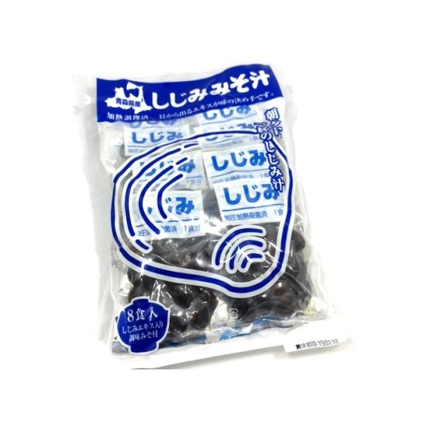 他サイト： インスタント 即席 青森産 しじみちゃん本舗 大和しじみみそ汁 ８食入り 中粒の商品画像