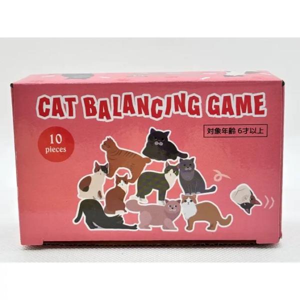 税込価格　７４８円ケース入数　１２JAN　4573279474910内容量　９g賞味期限　12ヶ月（製造日起算）商品サイズ　W120×H45×D75（ｍｍ）ケースサイズ　W250×H145×D160（ｍｍ）ネコの形の木製ピースを積み上げるゲ...