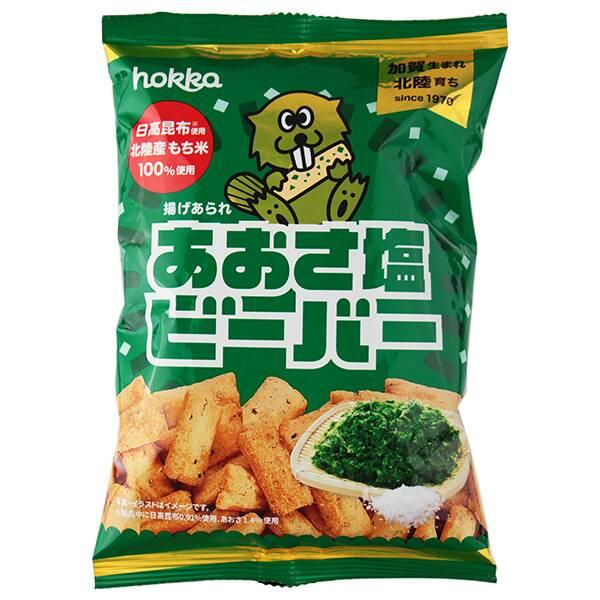 内容量 65g原材料名 もち米（北陸産）、植物油脂、あおさ塩シーズニング（小麦・大豆を含む）、昆布（日高昆布）／調味料（アミノ酸等）アレルギー表示 ●原材料に含まれるアレルギー物質（特定原材料等）小麦・大豆●卵・乳成分・えび・かにを含む製品...