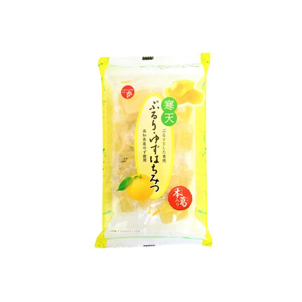 【商品紹介〜津山屋 ぷるり・ゆずはちみつ (135g)〜】爽やかな柚子の香りとはちみつのやさしい甘さが溶け合う「津山屋 ぷるり・ゆずはちみつ (135g)」。良質な寒天を使用し、ぷるんとした食感とさっぱりとした口どけに仕上げました。柚子の清...