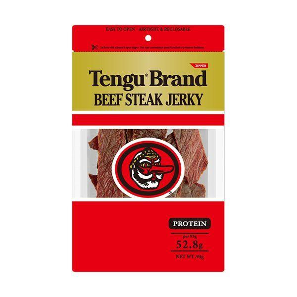 ダイエット間食 おつまみに最適 肉厚 テング ビーフステーキジャーキー