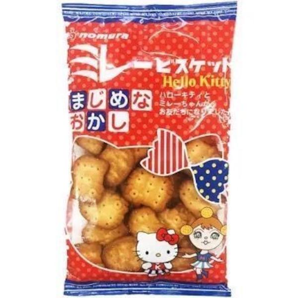 野村煎豆 ハローキティまじめミレービスケット100g : PX-STORE Yahoo