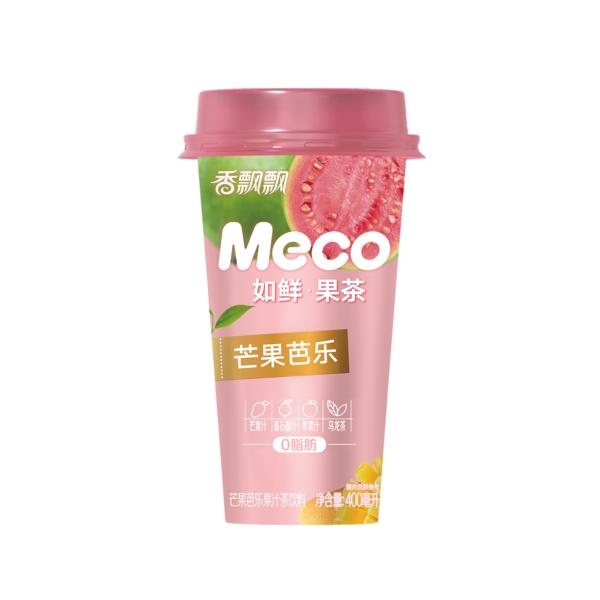 香飄飄（シャンピャオピャオ）　フルーツティーシリーズ　Meco　マンゴーグアバ味