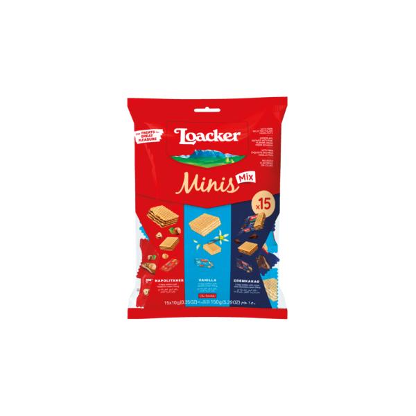 【商品詳細】内容量：150g　個包装セット内容：ナポリターナ、バニラ、クリームカカオ各5個計15個1袋のサイズ：約24×18.5×5.5cm生産国：イタリア