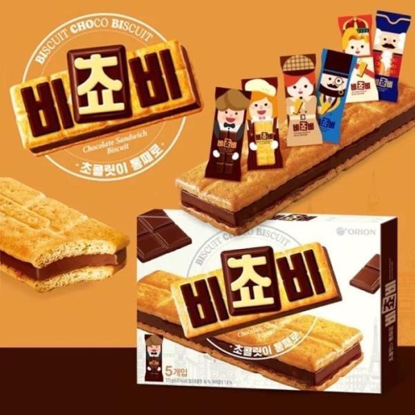 韓国菓子 クッキー ビスケット オリオン ビチョビ