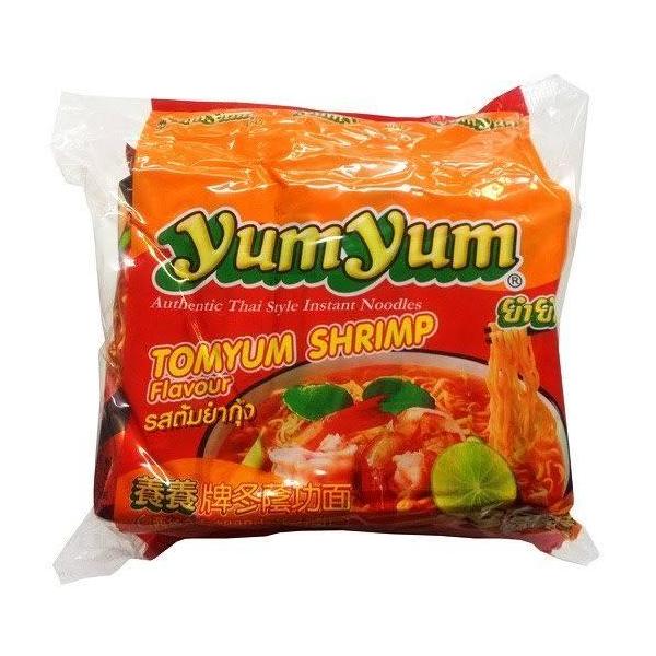yumyum ヤムヤムインスタントラーメン トムヤムシュリンプ 70g×5袋