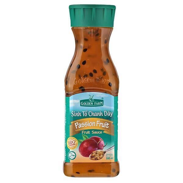 清涼飲料水（濃縮パッションフルーツ）原材料名 パッションフルーツ、コーンシロップ、砂糖、食塩／増粘剤（加工デンプン）、酸化防止剤（ビタミンC）、香料、酸味料、保存料（安息香酸Na）、着色料（β-カロテン）内容量 500ml