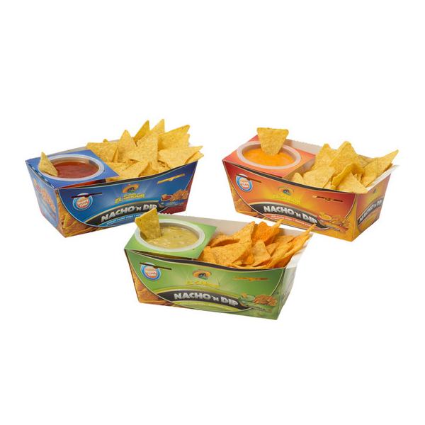 EL SABOR エル サボール ナチョディップ香ばしく揚げたトルティーヤチップスに、相性抜群のディップをセット。石挽きとうもろこしを使った風味豊かなチップスは、パリッととした食感が魅力。ソースは、コクのあるアボカド、風味豊かなチーズ、ピリ...