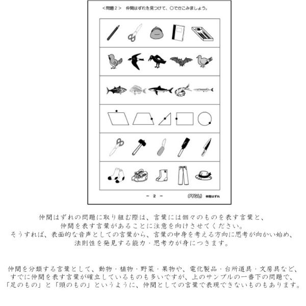 小学校入試対策 能力育成問題集28 仲間はずれ Buyee Buyee Japanese Proxy Service Buy From Japan Bot Online