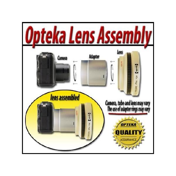 Opteka 10x HD2 Professional Macro Lens for Konica Minolta DiMAGE Z6 Z5 Z3