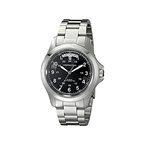 特別価格Men&apos;s Hamilton Khaki Field King Auto Watch H64...