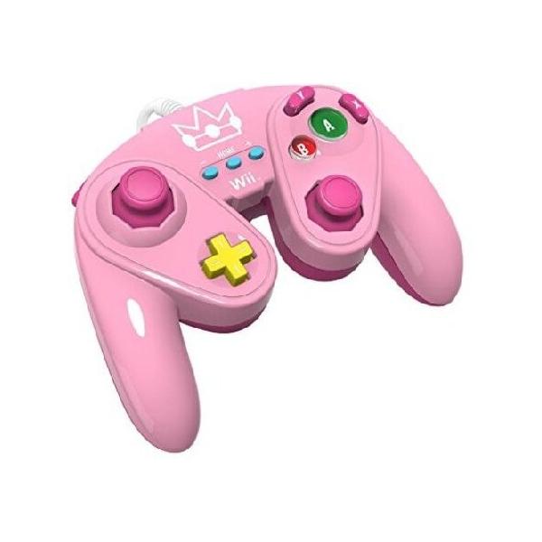 PDP Wired Fight Pad for Wii U Peach b00lsbnscc Pyonkichi