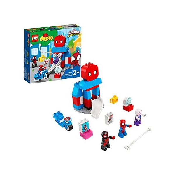 レゴ(LEGO) デュプロ スパイダーマンの ひみつきち 10940 おもちゃ スーパーヒーロー アメコミ 戦隊ヒーロー 男の子 女の子 2歳以上