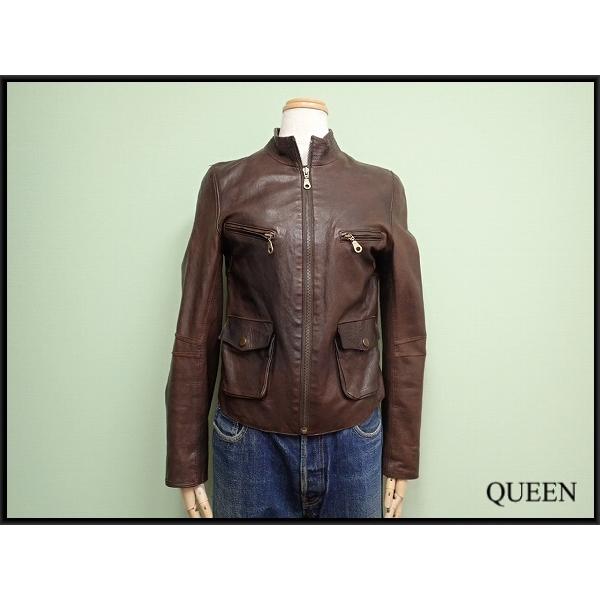 North Beach レザージャケット△ノースビーチ/レディース/24*11*2-4