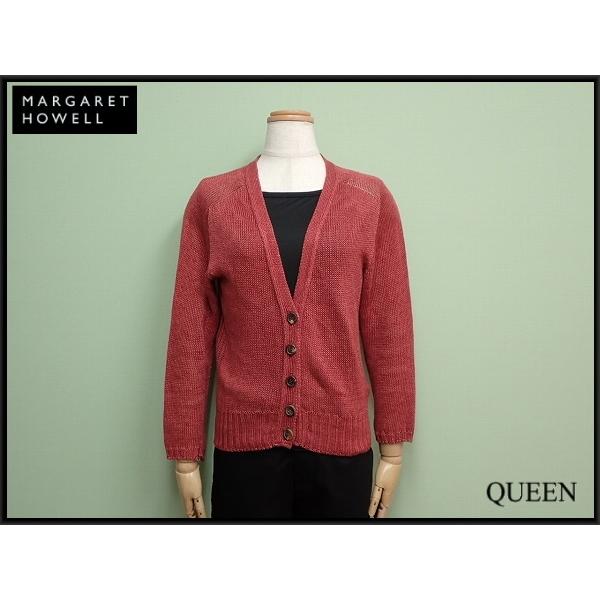 MARGARET HOWELL カーディガン・2▽マーガレットハウエル/リネン MARGARET HOWELL カーディガン・2▽マーガレットハウエル/リネン