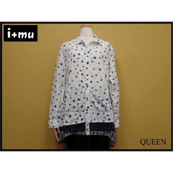 i+mu チュニックブラウス・38△イム/センソユニコ/マツオ