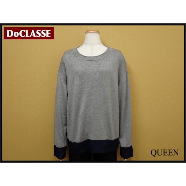 ドゥクラッセ DoCLASSE レーヨンニット・XL△ドゥクラッセ/セーター 