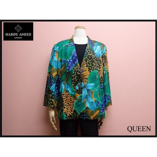 HARDY AMIES ハーディエイミス BOUTIQUE ジャケット・11△伊製