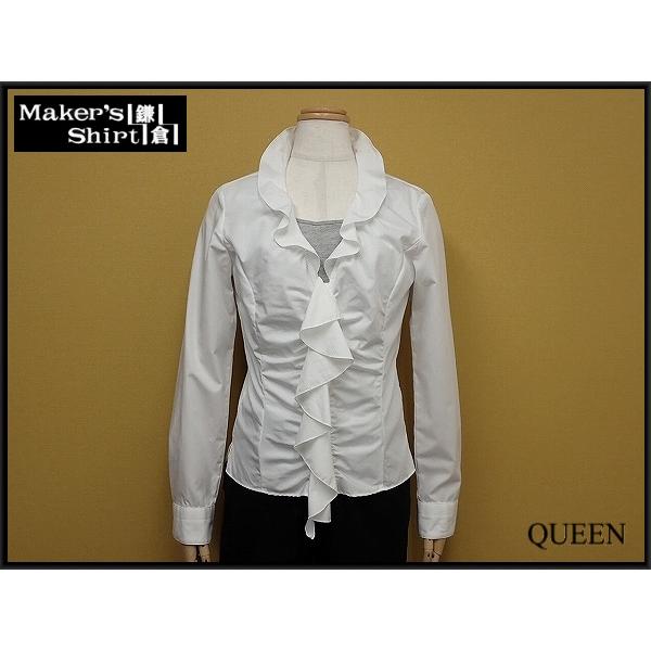極美品　Maker's Shirt 鎌倉　LIBERTY　フリルブラウス　日本製 MAKER'S SHIRT KAMAKURA 送料無料 Maker's Shirt 鎌倉 フリルブラウス