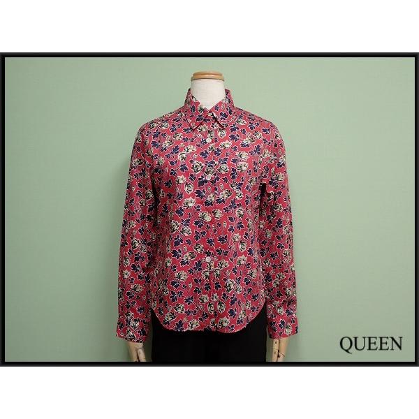 新品 ホビーラホビーレ リバティ ブラウス L 送料無料 HOBBYRA HOBBYRE リバティ生地 ブラウス△ホビーラホビーレ