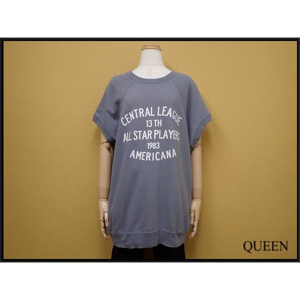 Americana半袖スウェット極美品 AMERICANA Americana 半袖スウェット△アメリカーナ