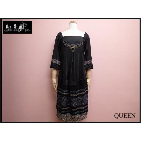 OZZ ANGELO ワンピース△オッズアンジェロ/Ozz On オッズオン/7分袖  