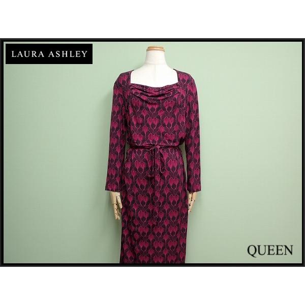 LAURA ASHLEY ロングワンピース・13△ローラアシュレイ/大きい